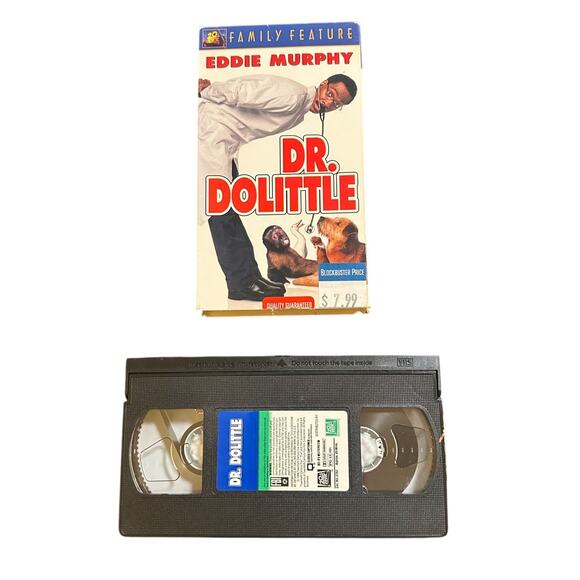 20th-century-studios-media-dr-dolittle-vhs-998-poshmark